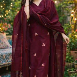 red kurti